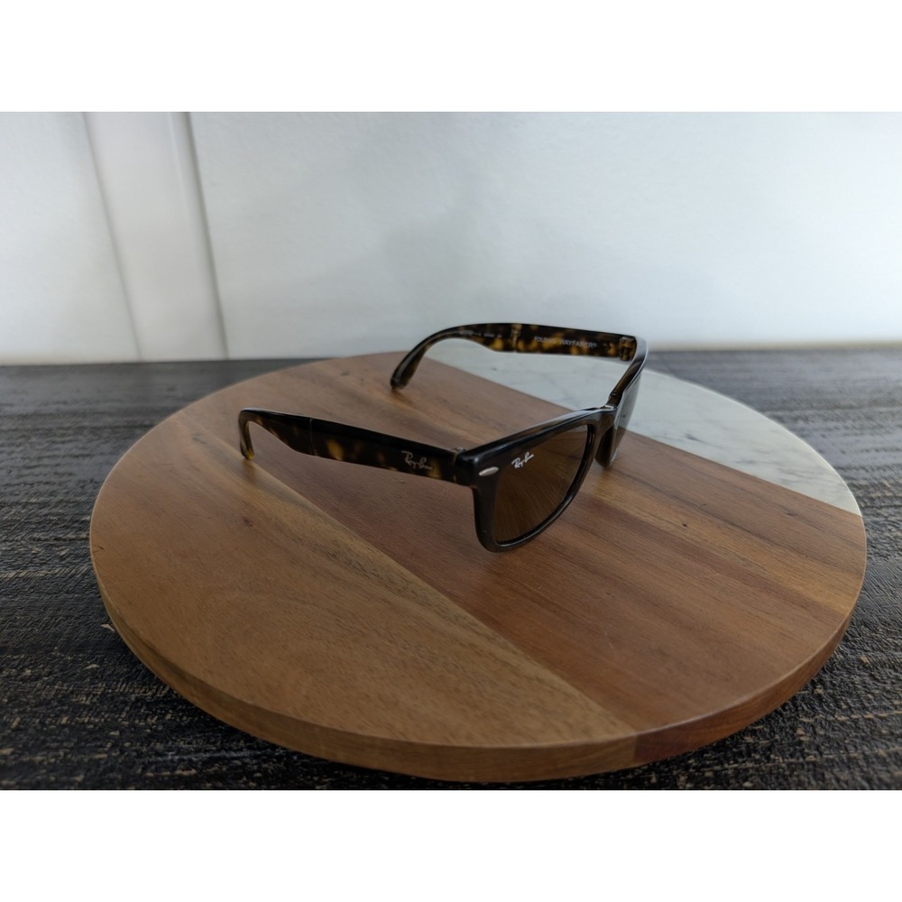 Ray-Ban RB4105 Folding Wayfarer 710/50 Light Havana Brown Gradient RARE 50mm